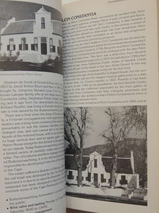A Concise Guide To Cape Dutch Houses - Phillida Brooke Simons