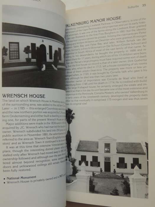 A Concise Guide To Cape Dutch Houses - Phillida Brooke Simons