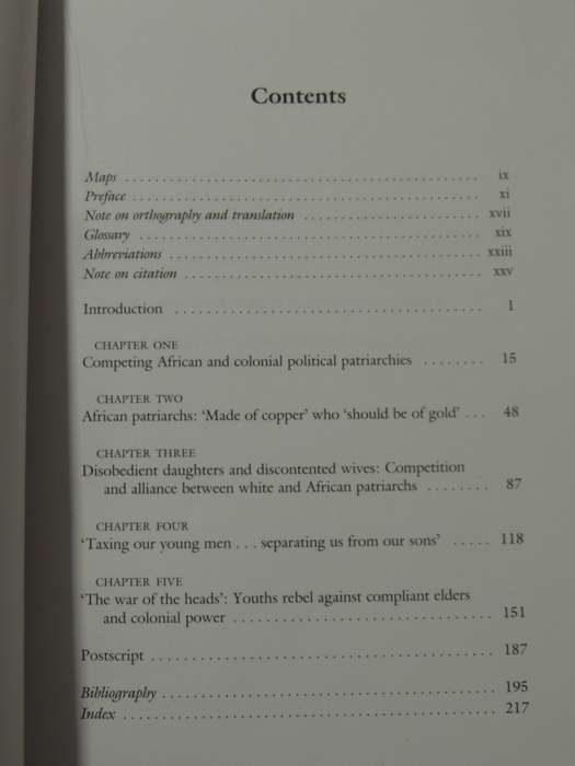 Blood From Your Children: The Colonial Origins Of Generational Conflict In SA - Benedict Carton