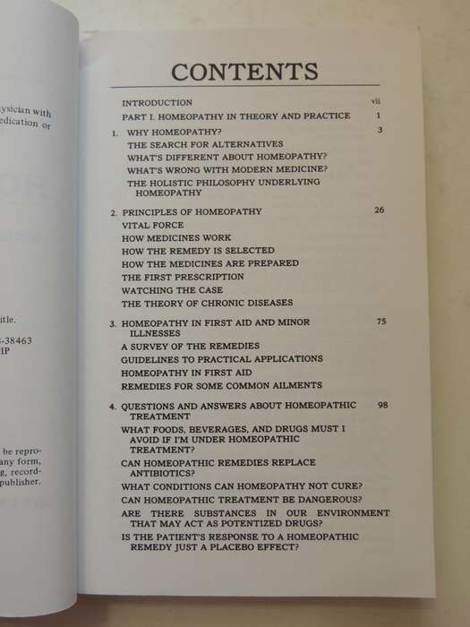 The Complete Book Of Homeopathy - Dr. Michael Weiner
