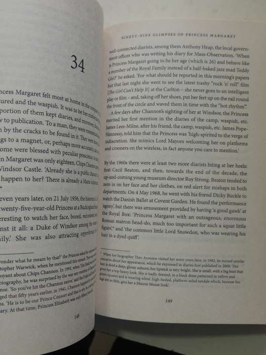 Ninety-Nine Glimpses Of Princess Margaret- Craig Brown