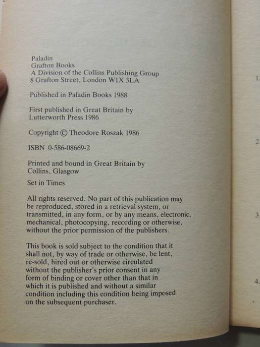 The Cult Of Information: The Folklore Of Computing And The True Art Of Thinking - Theodore Roszak