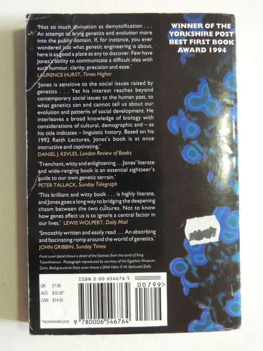 The Language Of The Genes - Steve Jones