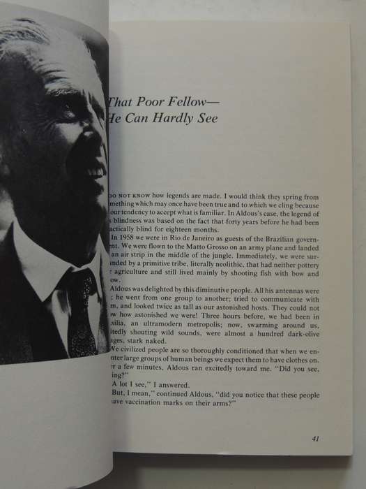 This Timeless Moment: A Personal View Of Aldous Huxley- Laura Huxley