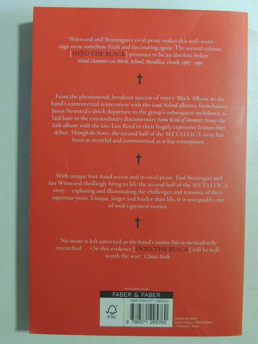 Into The Black: The Inside Story Of Metallica 1991-2014- Paul Brannigan & Ian Winwood