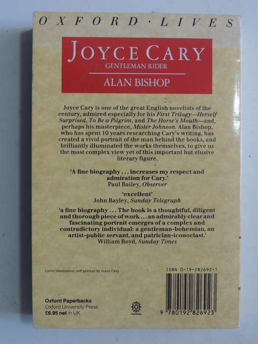 Joyce Carey: Gentleman Rider - Alan Bishop