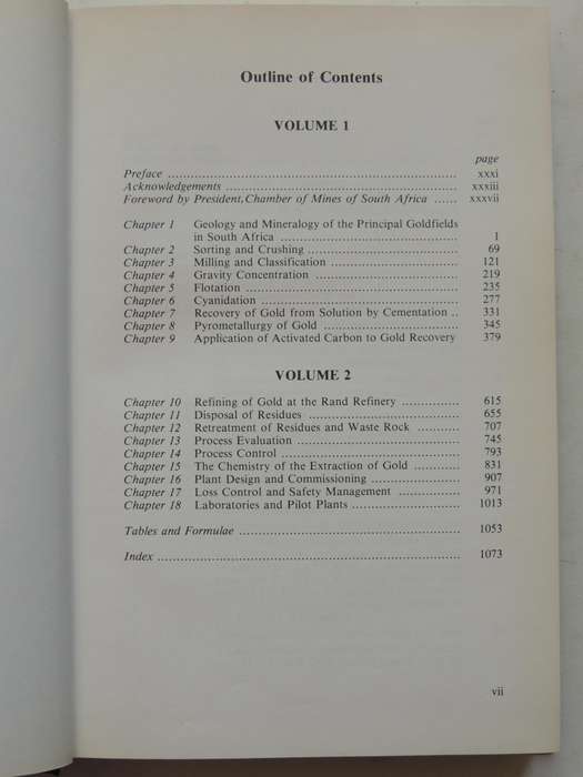 The Extractive Metallurgy Of Gold In South Africa - ed. G.G. Stanley   2 Volumes