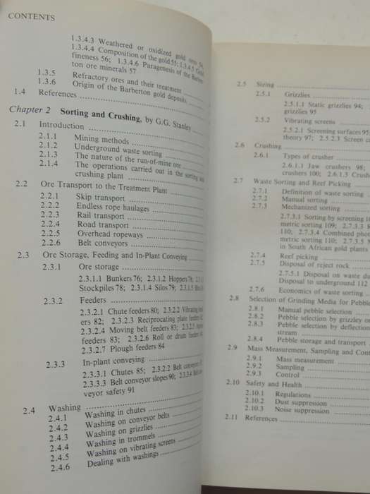 The Extractive Metallurgy Of Gold In South Africa - ed. G.G. Stanley   2 Volumes
