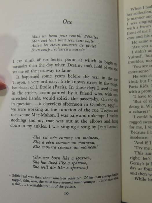 The Wheel Of Fortune: The Official Biography - Edith Piaf