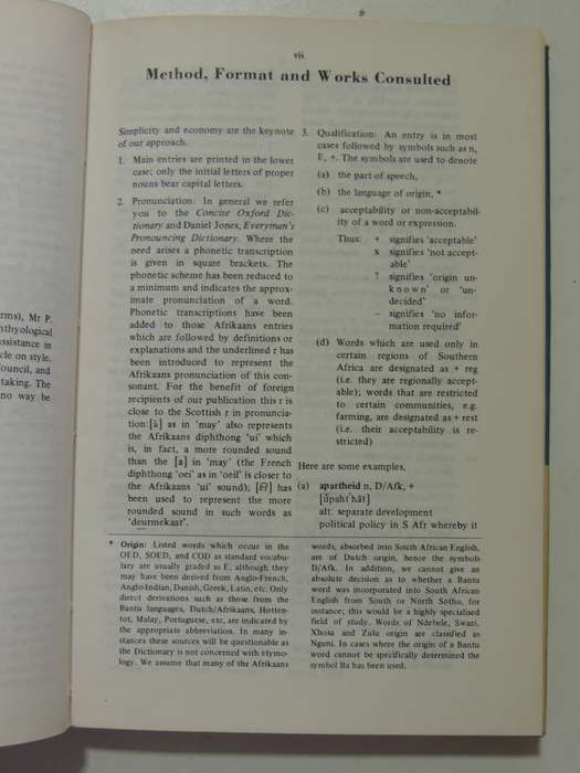 A Dictionary Of English Usage In Southern Africa - D.R. Beeton & Helen Dorner