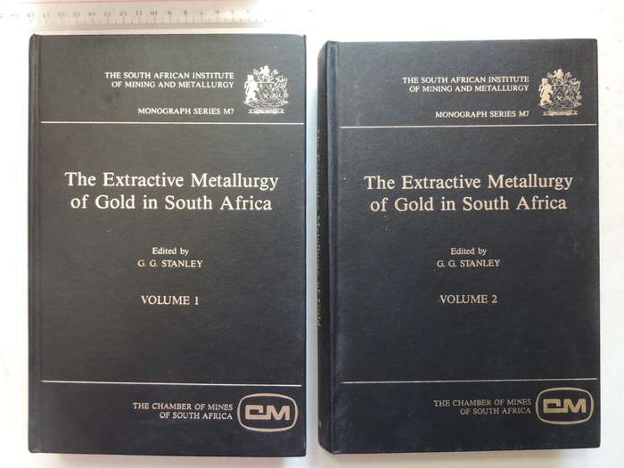 The Extractive Metallurgy Of Gold In South Africa - ed. G.G. Stanley   2 Volumes
