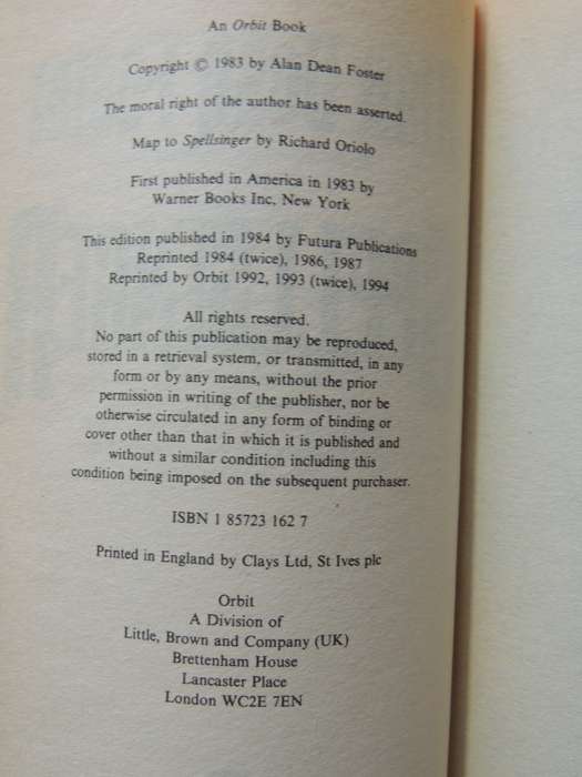 Spellsinger - Vol 1 - Alan Dean Foster