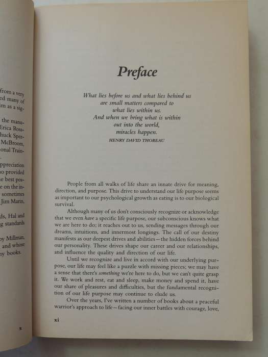 The Life You Were Born To Live - A Guide To Finding Your Life Purpose - Dan Millman