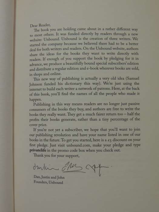 The Private Life Of The Diary:From Pepys To Tweets: History Of The Diary As An Art Form Sally Bayley