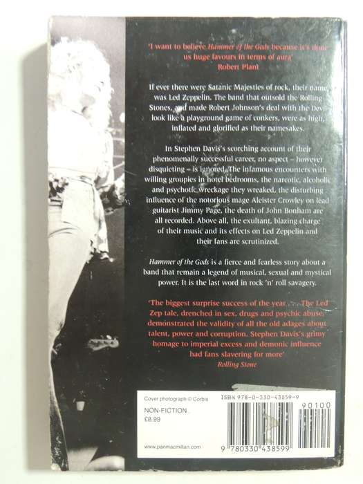 Hammer Of The Gods: Led Zepplin Unauthorized - Stephen Davis
