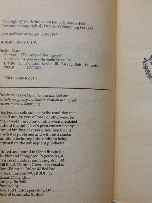 The Way of the Tiger 5 - Warbringer! - Mark Smith, Jamie Thomson