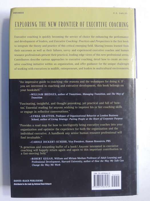 Executive Coaching : Practices & Perspective - Catherine Fitzgerald & Jennifer Garvey Berger