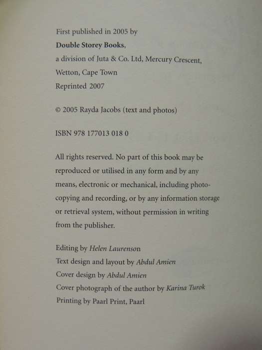The Mecca Diaries- Rayda Jacobs
