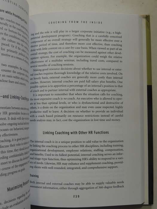 Executive Coaching : Practices & Perspective - Catherine Fitzgerald & Jennifer Garvey Berger