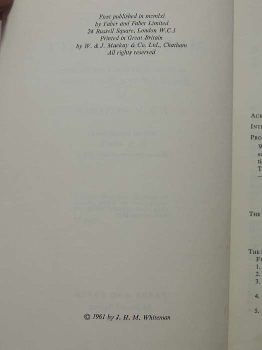 The Mystical Life: Outline Of Its Nature & Teachings From Evidence Of Direct Experience- J Whiteman