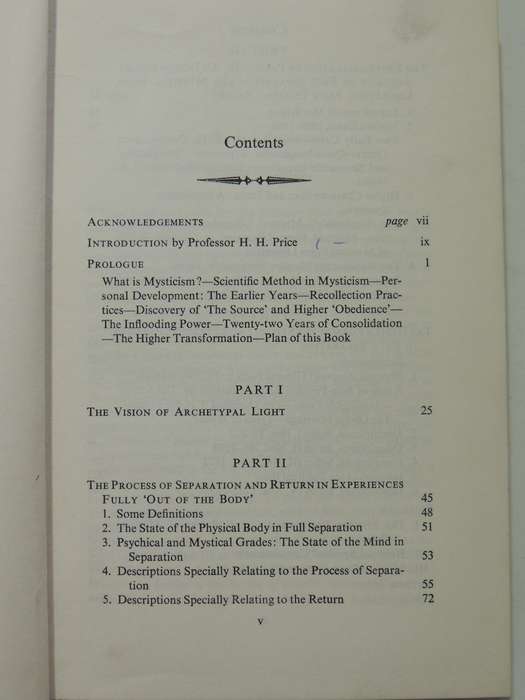 The Mystical Life: Outline Of Its Nature & Teachings From Evidence Of Direct Experience- J Whiteman