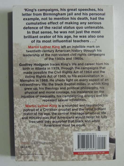 Martin Luther King- Godfrey Hodgson