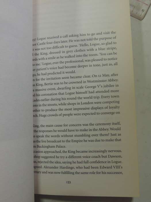 The King's Speech, How One Man Saved the British Monarchy- Mark Logue, Peter Conrad