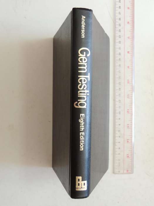 Gem Testing (8th Edition 1971) - B.W. Anderson