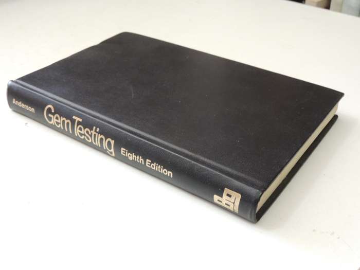 Gem Testing (8th Edition 1971) - B.W. Anderson