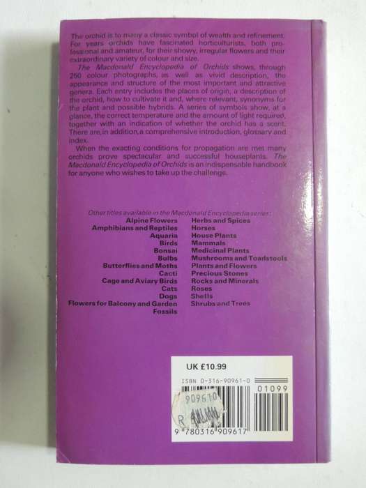 The Macdonald Encyclopedia Of Orchids - Alberto Fanfani