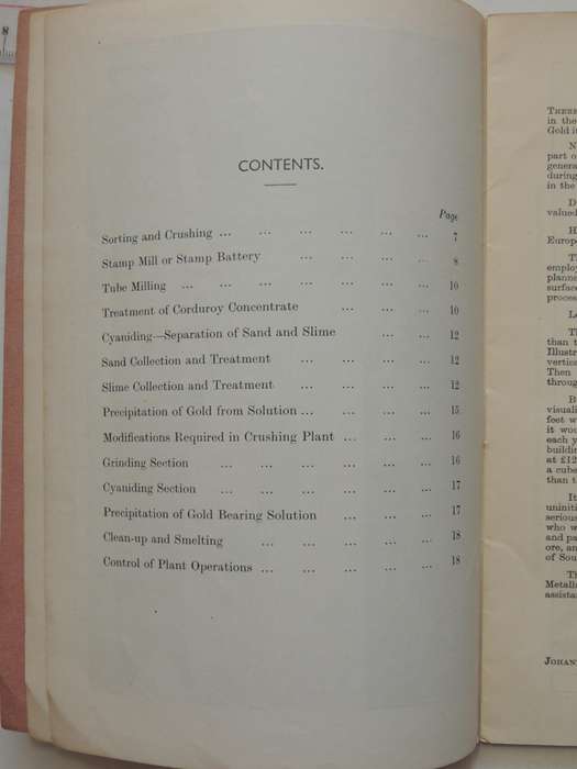 Gold Extraction Methods Used on the Witwatersrand