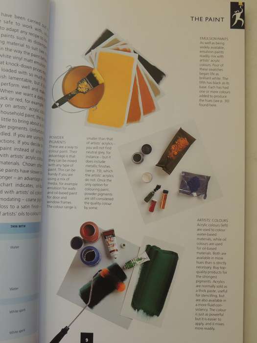 The Complete Book Of Paint: A Sourcebook Of Techniques, Finishes, Designs & Projects -Lynne Robinson