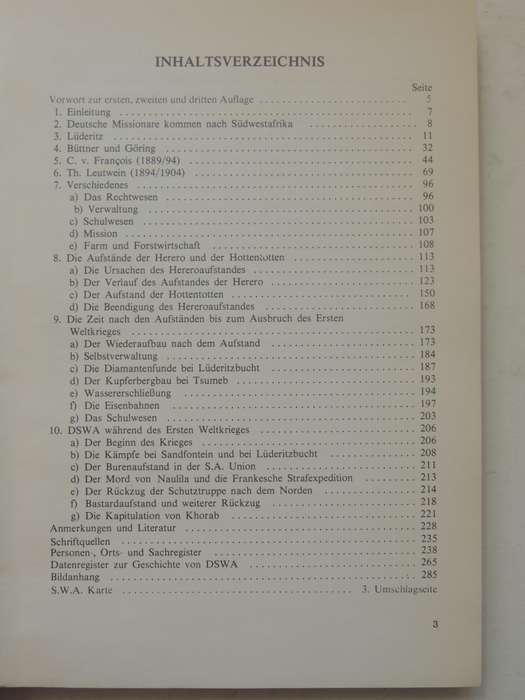 Geschichte Des Schutzgebietes Deutsch-Sudwest-Afrika - Otto Von Webber