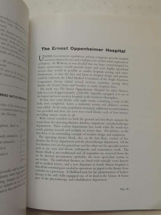 The Orange Free State Goldfield ) - Anglo-American Corporation  (circa 1957