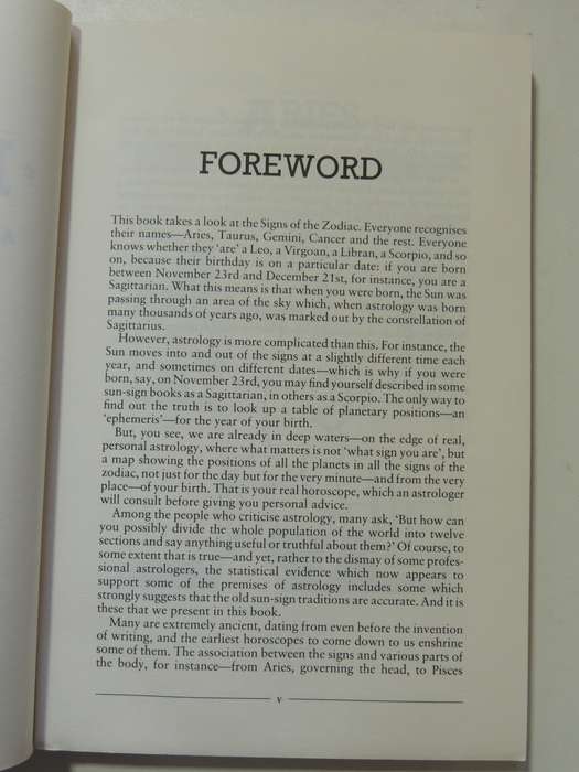 Life Signs - An Astrological Guide to the Way we Live - Julia & Derek Parker