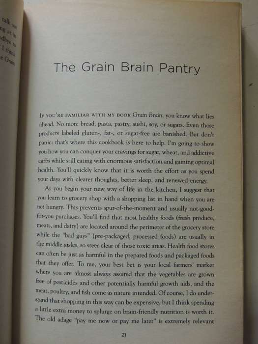 The Grain Brain Cookbook - Dr David Perlmutter