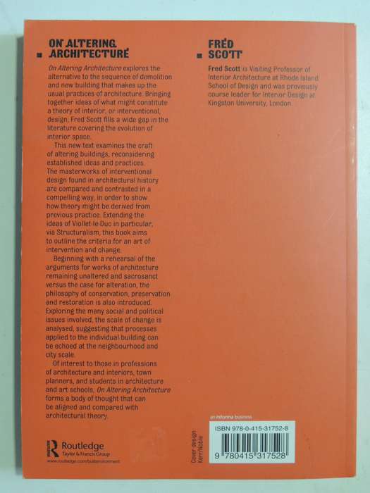 On Altering Architecture - Fred Scott