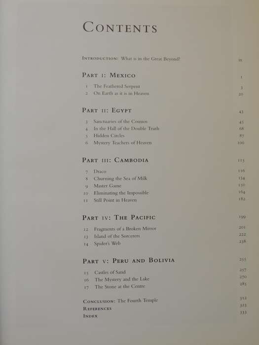 Heaven's Mirror, Quest for the Lost Civilization - Graham Hancock, Santa Faia