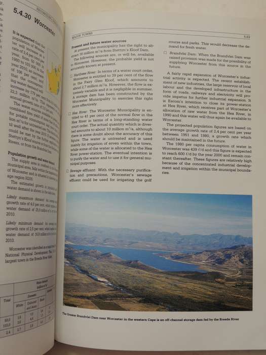 Management Of The Water Resources Of The Republic Of South AfricaDepartment Of Water Affairs