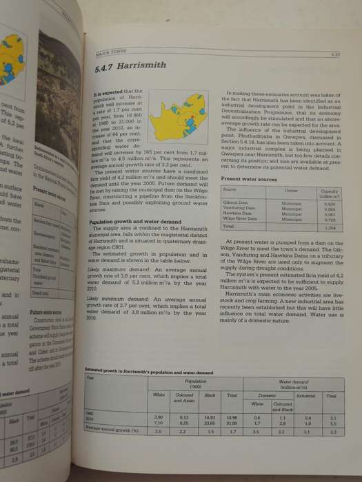 Management Of The Water Resources Of The Republic Of South AfricaDepartment Of Water Affairs