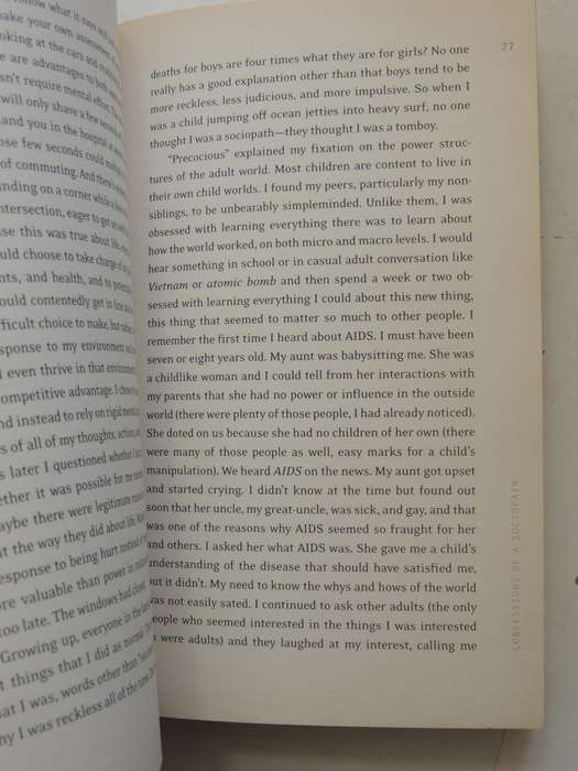 Confessions of a Sociopath - ME Thomas