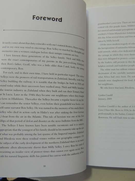 West Of The Moon - Early Zululand And A Game Ranger At War In Rhodesia Ron Selley