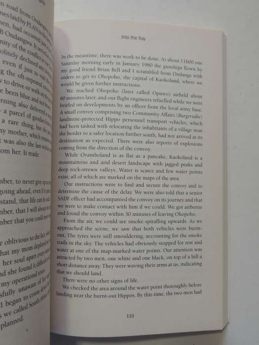 Gunship Over Angola - The Story Of A Maverick Pilot (Inscribed)  Steve Joubert