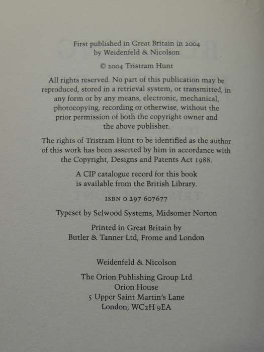 Building Jerusalem: The Rise And Fall Of The Victorian City - Tristram Hunt