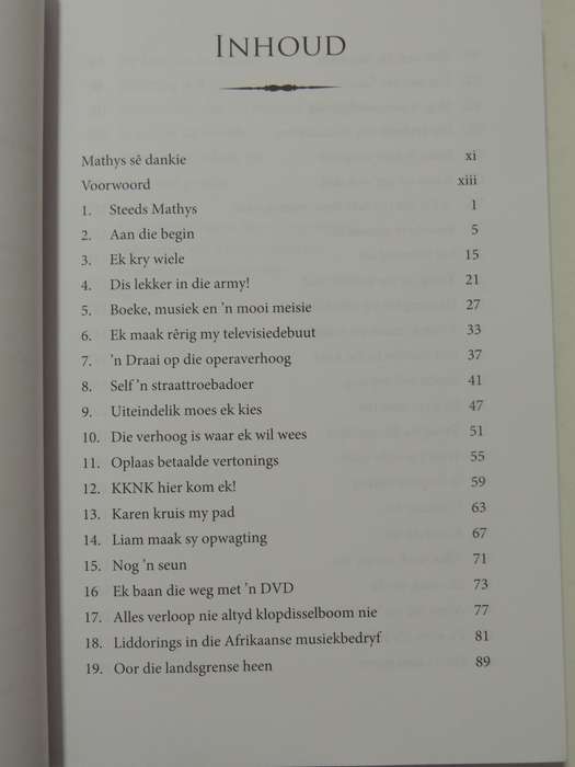 Steeds Mathys: Mathys Roets - My Storie - Mathys Roets & Alita Vorster  AFRIKAANS
