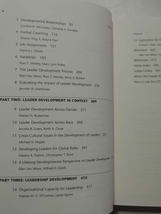 Handbook Of Leadership Development- Cynthia D. McCauley, Ellen Van Velsor