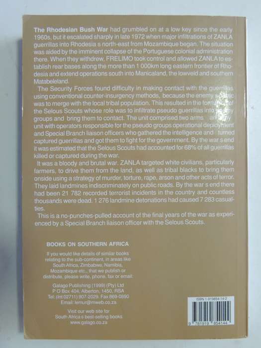 Assignment Selous Scouts - Inside Story Of A Rhodesian Special Branch Officer Jim Parker