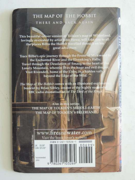 The Map Of Tolkien's The Hobbit - Brian Sibley & John Howe