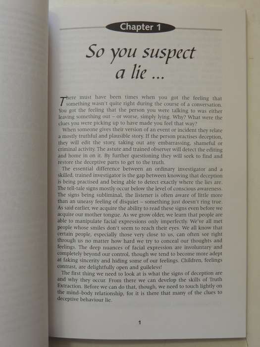 Truth Extraction: How To Read Between The Lies- Malcolm Russel & Clifton Coetzee