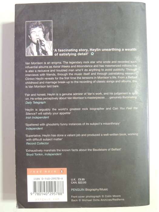 Can You Feel The Silence? Van Morrison A New Biography - Clinto Heylin